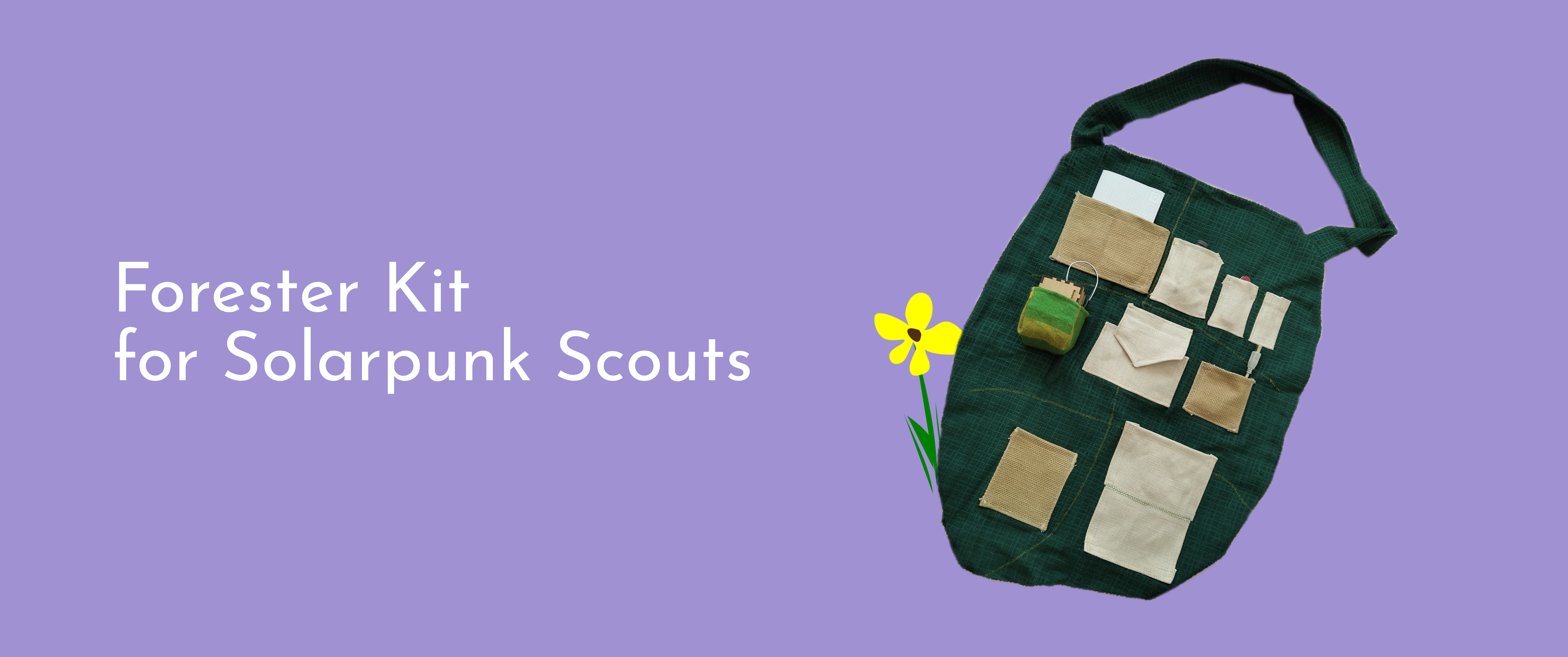 The Scouts Kit and title Forester Kit for Solarpunk Scouts